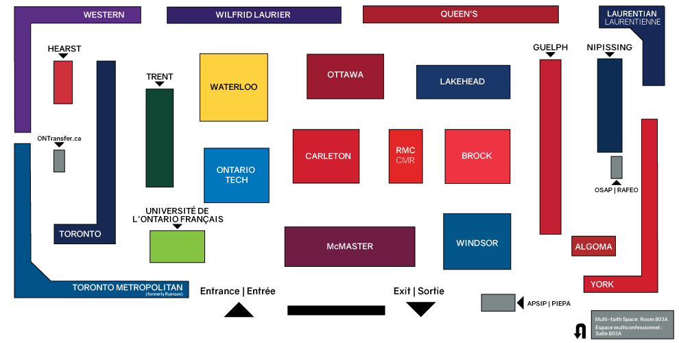 2023 Plan du hall d’exposition