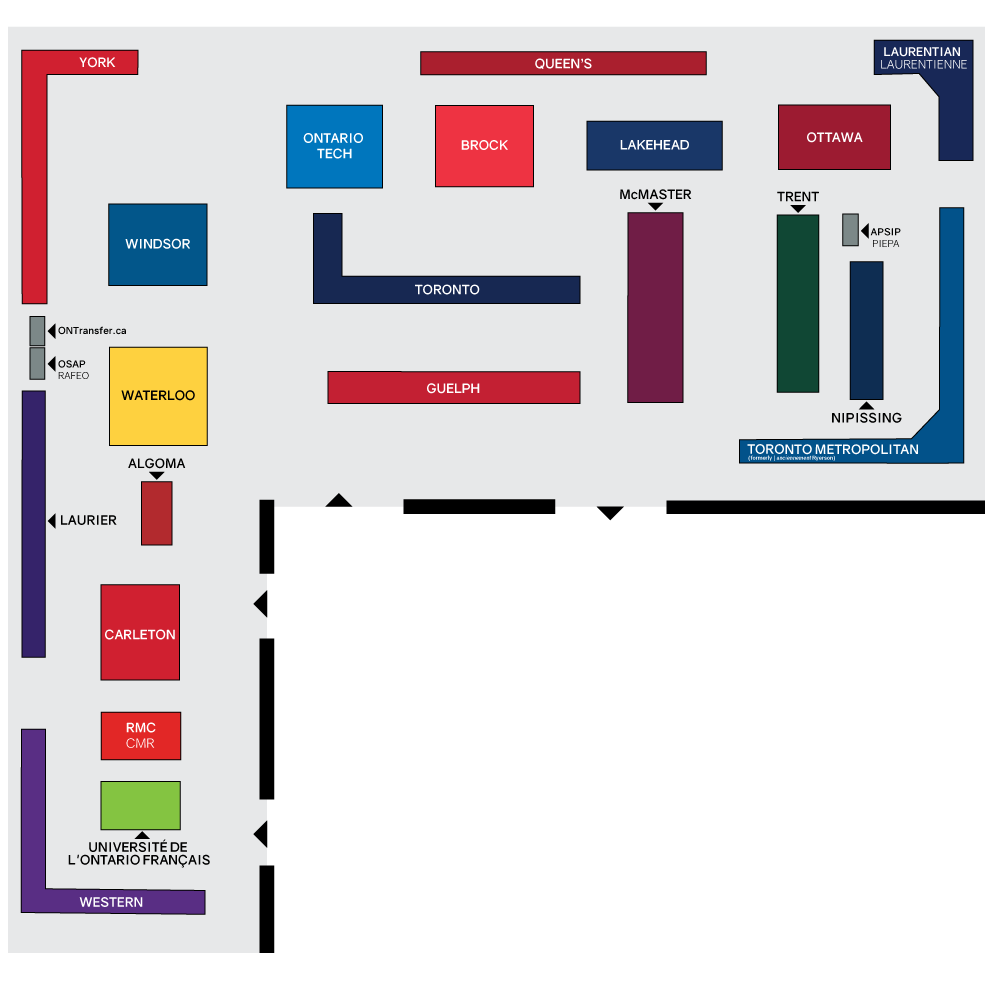 2025 Exhibit Hall Floor Plan