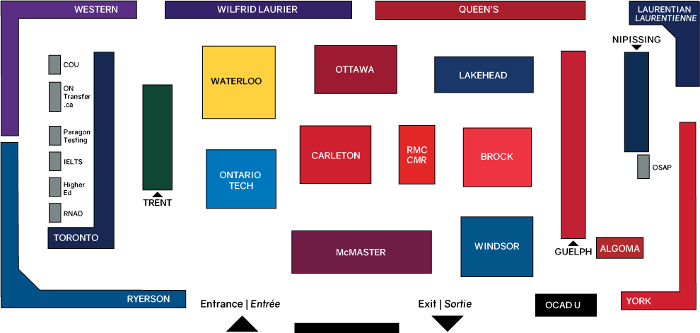 Floorplan of OUF 2019