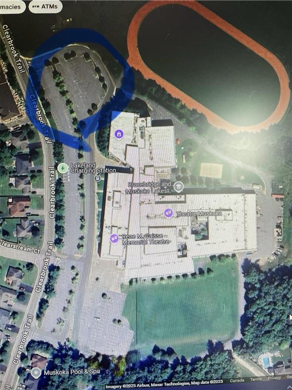 Buses and visitors to park to towards the side of the school that has the running track.